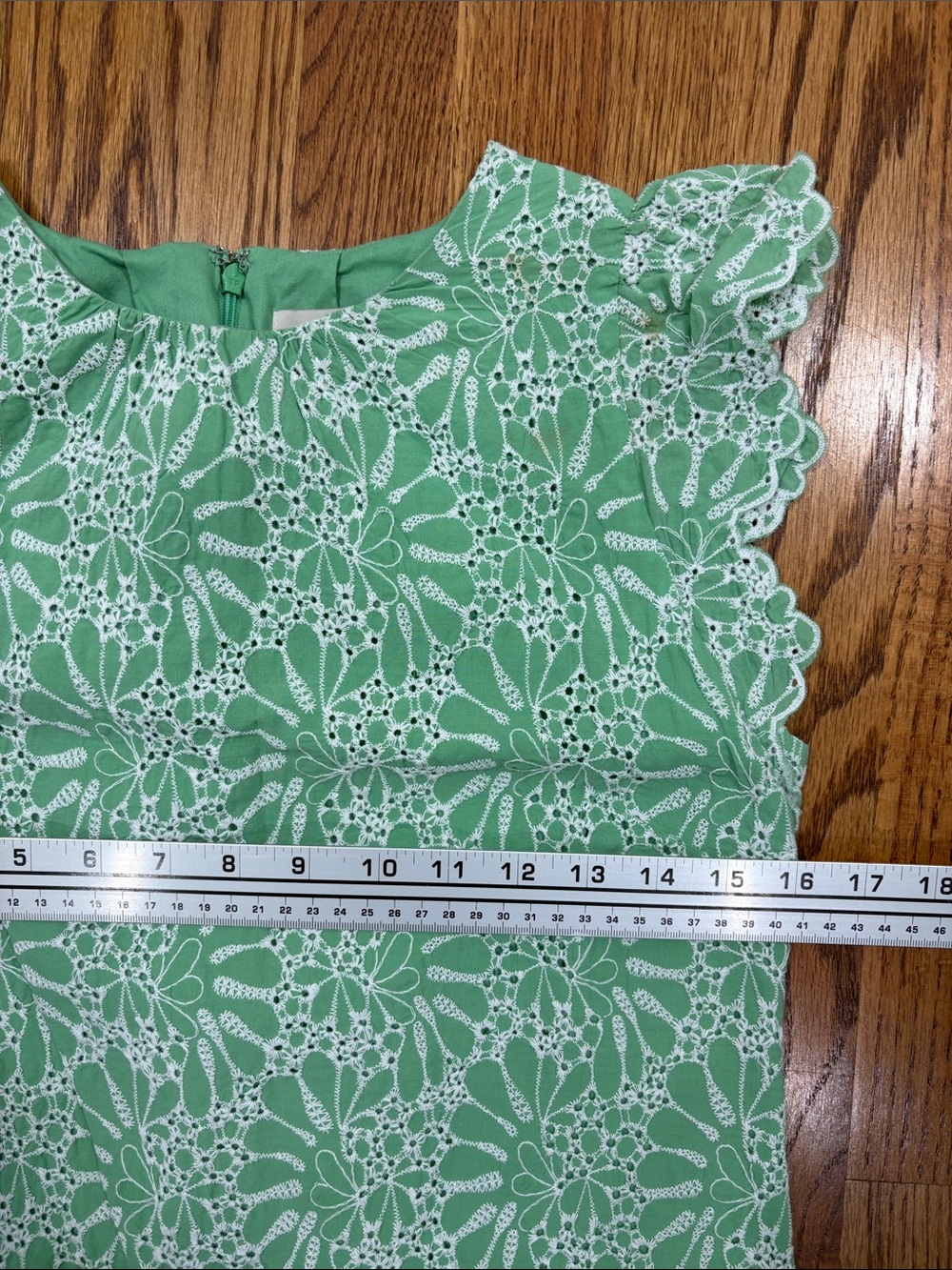 LOFT Eyelet Flutter Sleeve Dress (2P) - Picture 5 of 6